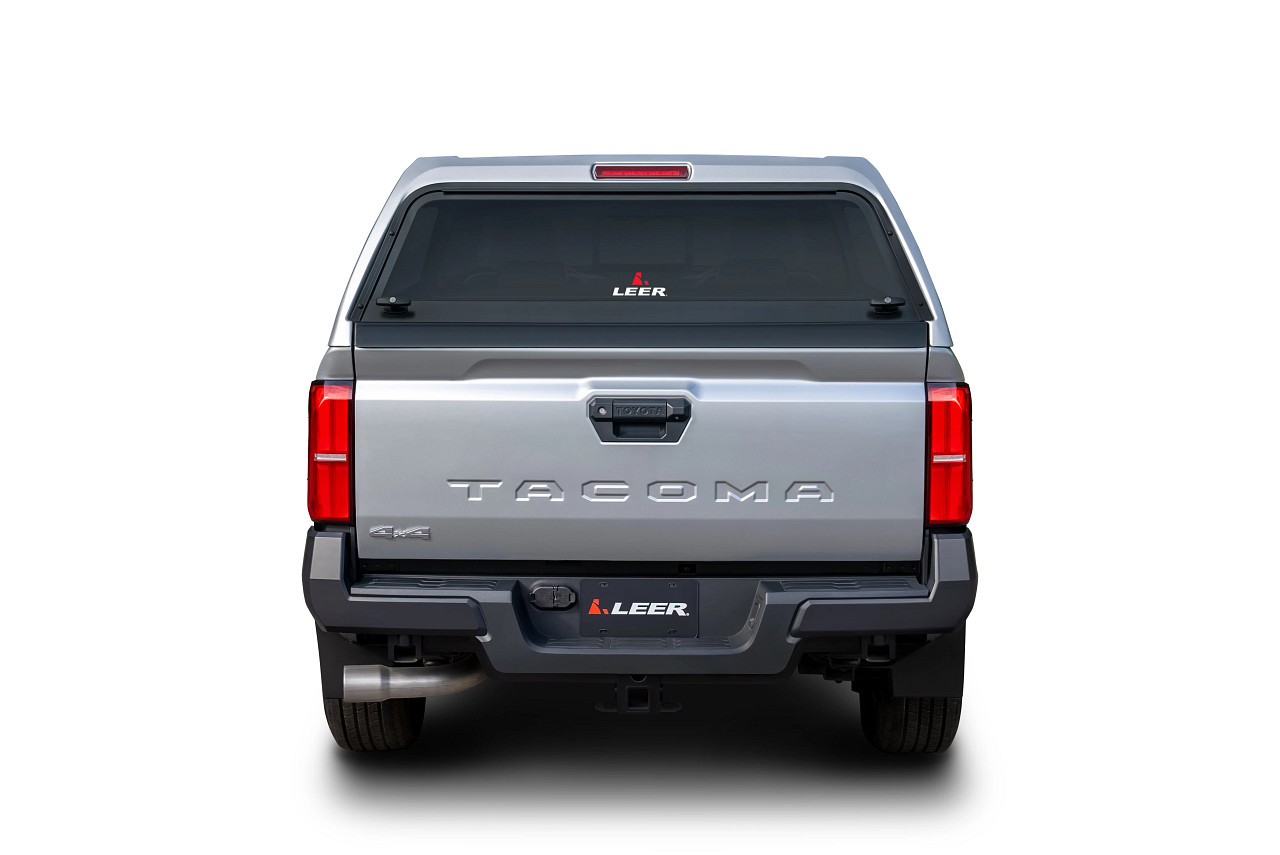 Leer 100S Tacoma Rear View Outlined